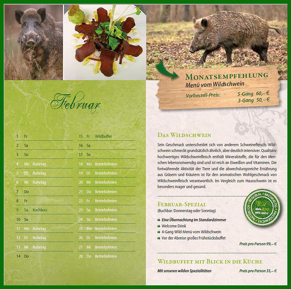 Slow Food Weinachten Wildfleisch 
