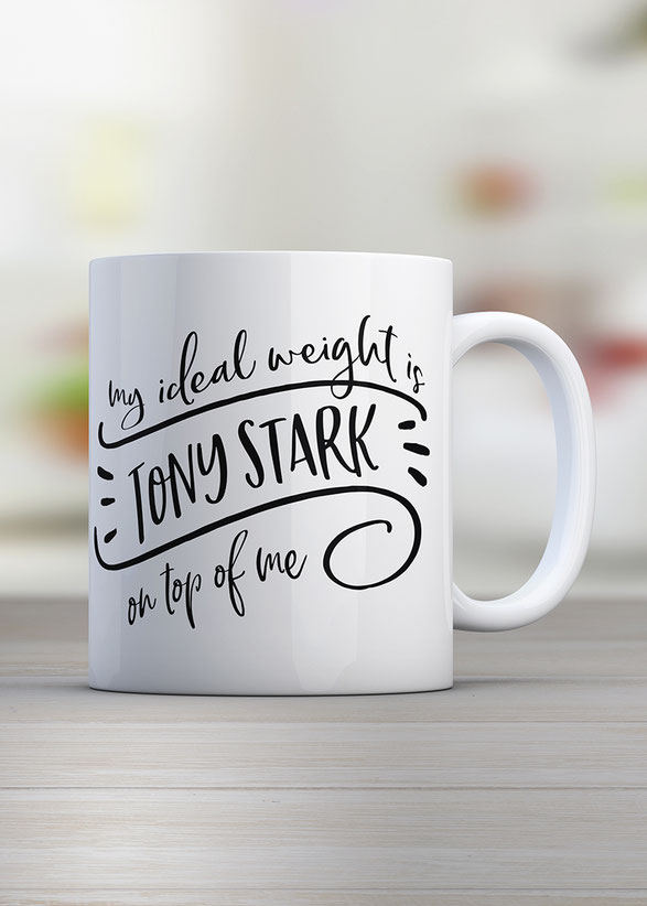 Kaffeetasse Marvel Ironman personalisierbar