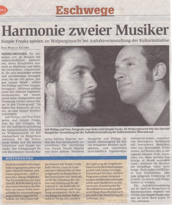 Werra-Rundschau 14. April 2007