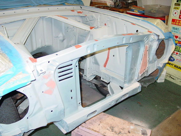 Stripped and in primer