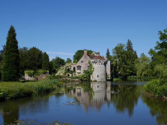 Scotney Castle, der Herrensitz aus dem 12. Jahrhundert