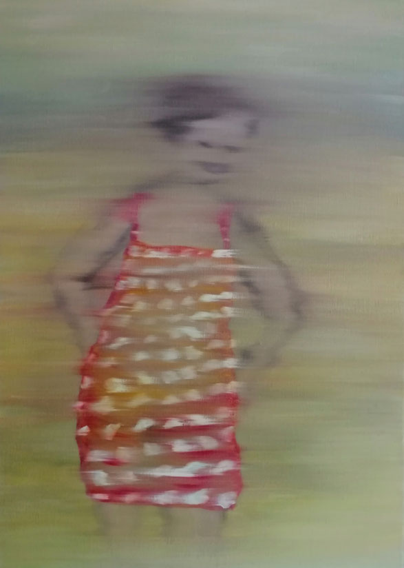 Reisekleidung/ Öl auf Leinwand/ 70 x 50 cm/ 2009