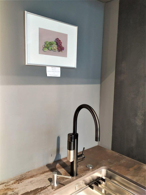 Früchtebilder-Kunstausstellung im Küchenstudio TUNC, Isarstarße 1d in Rosenheim