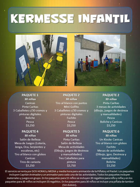 Kermesse Y Juegos Infantiles Pagina De Sonido Stardust Luz Y Sonido Toluca