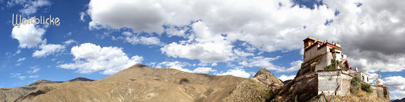 TIB03 - Tibet, Kloster Yumbu Lakhang (Palast des 1. Tiebetischen Königs, heute Kloster)