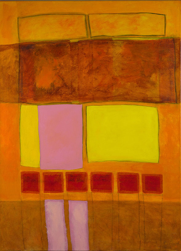 "Sieben Leben" 110 x 160 cm von Christine Krey