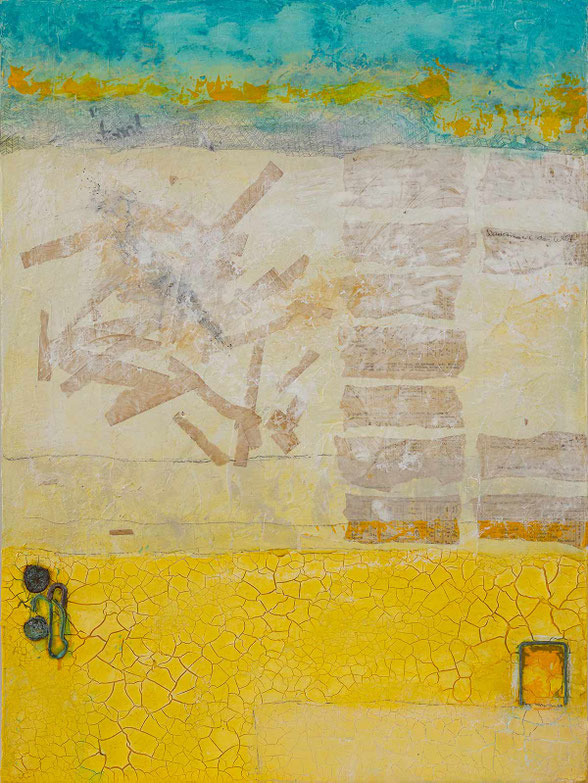 "In der Sonne von Tunis"  2x 60 x 80 cm von Christine Krey