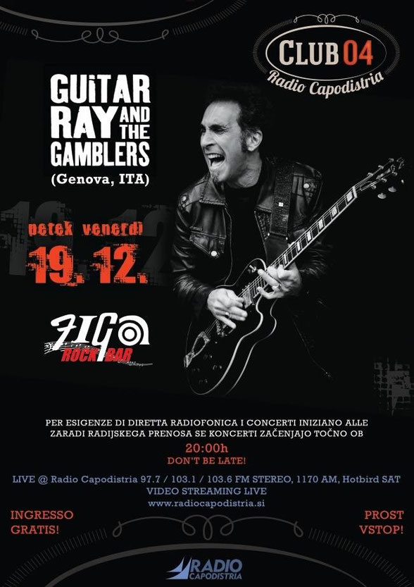 Guitar Ray & The Gamblers - 12/2014