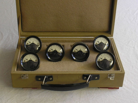 Kari & Riedel DDR Kontroll Meßsatz für Strommessungen von 1950
