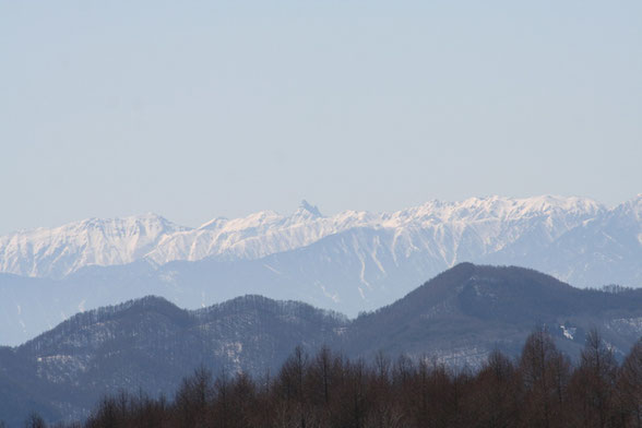 槍ヶ岳方面