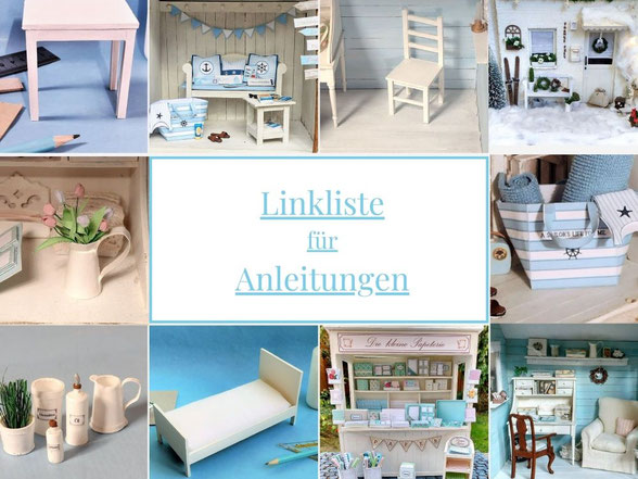 Linkliste Bastelanleitungen für Miniaturen