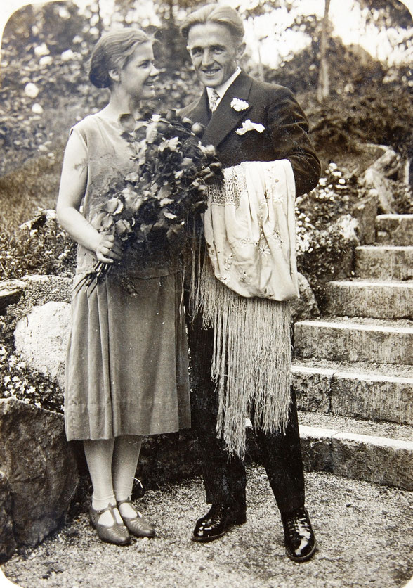 Gretel (Margarete) Poch és férje Werner Lamartine tanárok