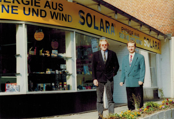 Hans Jacobs (l.) and Thomas Rudolph 1996