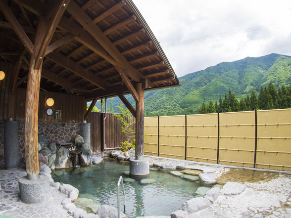 しらみずの湯　露天風呂