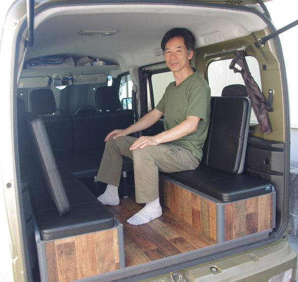 アトレー用の車中泊ベッドキットはライトキャンパーがオススメです!