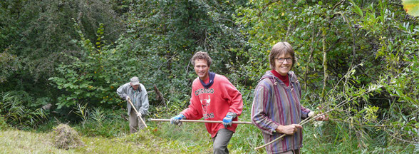 Landschaftspflege, Foto: A.Treffer