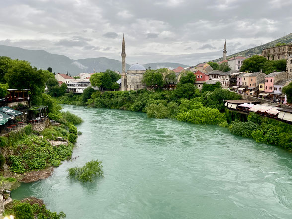 Was für eine Stadt! Dieses Mostar! Echt wow!