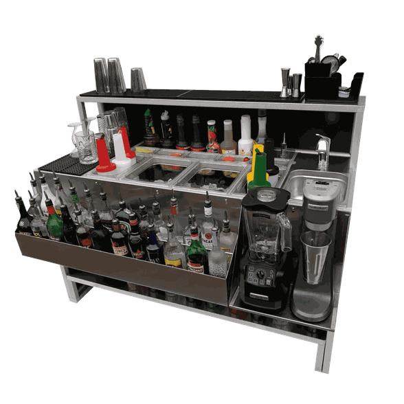 Cocktailbar online - Cocktailstation + Bartheken Module