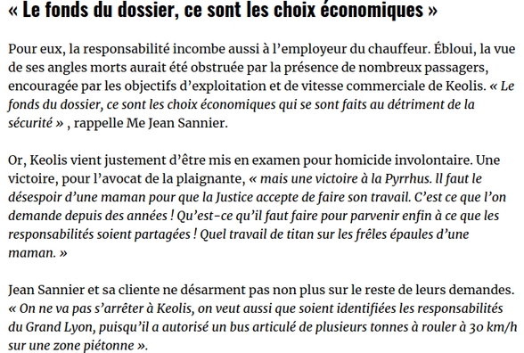 Article Keolis mis en examen en 2024