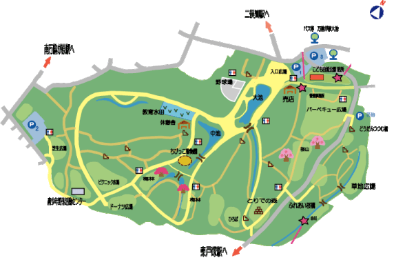 公園のmap