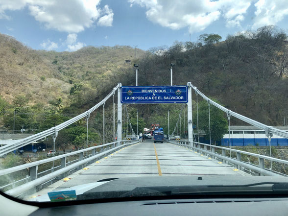 Bridge Boarder Crossing from Guatemala to Belize