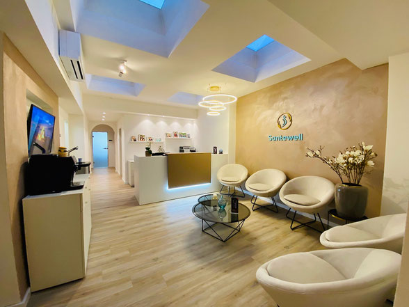 Physiotherapiepraxen Santewell mit Physiotherapeut in Basel