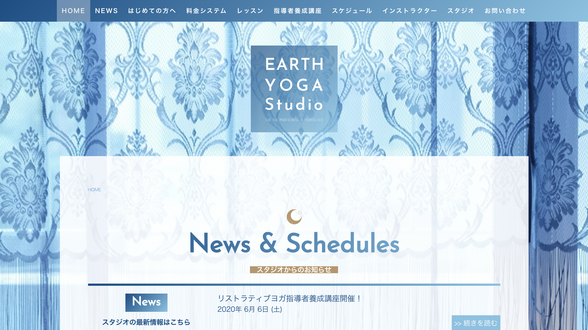 ジンドゥークリエイターのイベントユーザー事例:EARTH YOGA Studio