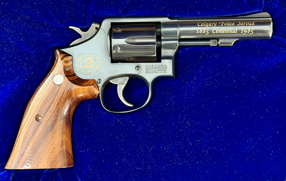 Revolver Smith & Wesson S&W .38 Special Mod. 10-8 Modell 10 gebraucht kaufen occasion Calgary Police