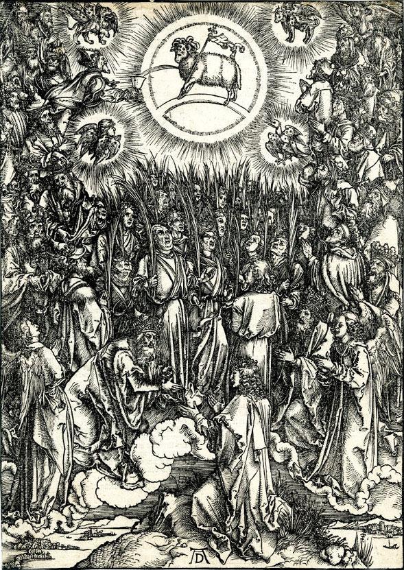 Dürer, Apokalypse, Das Lamm