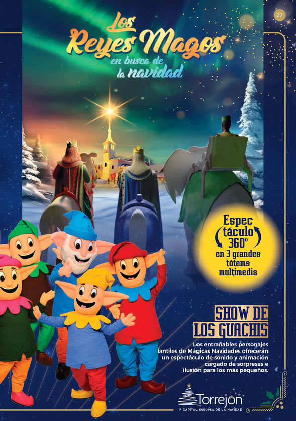 Programa de las Navidades Magicas en Torrejon de Ardoz