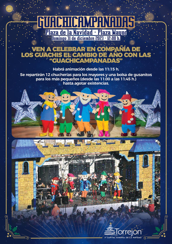 Programa de las Navidades Magicas en Torrejon de Ardoz