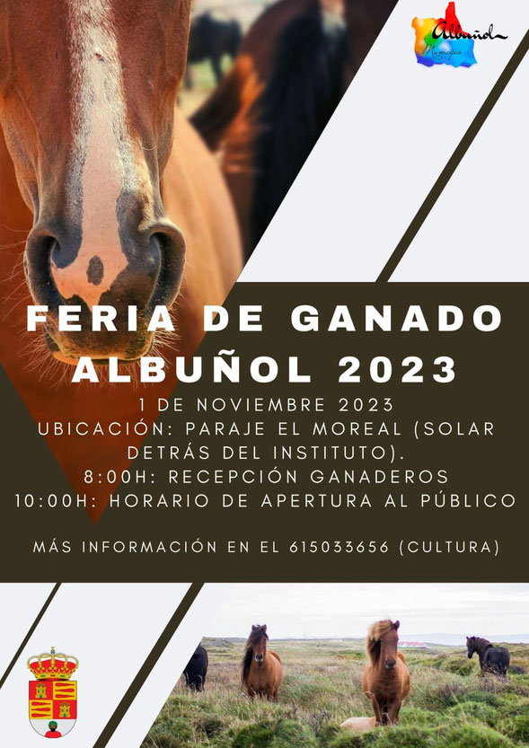 Programa de la Feria del Ganado, el Vino y la Tapa de Albuñol