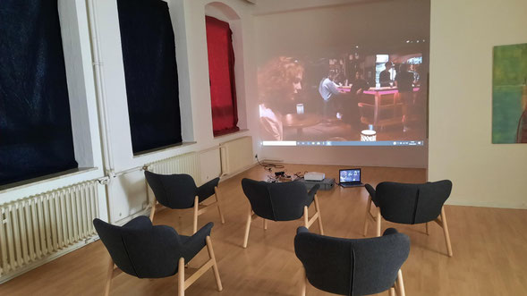 Nutzung als Kino im kleinen Kreis 