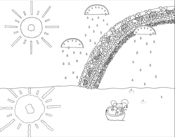 Beatrice Winkel - Trixilie eats rainbows
