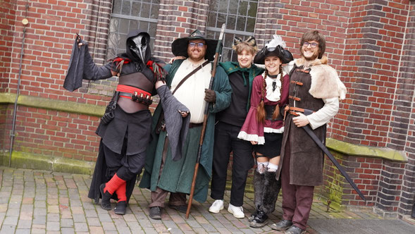 Zeitreisende in Oldenburg, Foto: MiOfoto