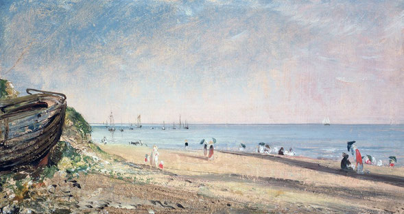 John Constable - Spiaggia di Brighton (1824)