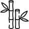 gezeichneter Bambus als Icon
