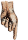 Copyright & Design by Emil Pelz 2026 - Hand / Zeigefinger