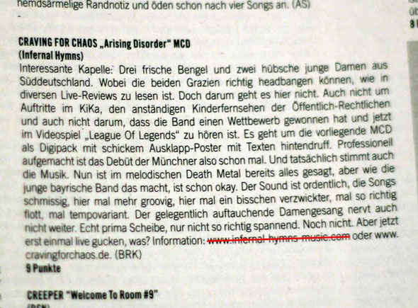 Legacy Magazin 02/13 - 9 Punkte