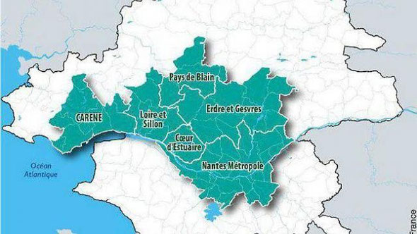 Source OF du 04 novembre 2015 - Le pôle métropolitain compte 61 communes et 830 000 habitants.