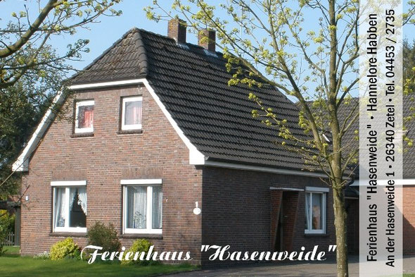 Ferienhaus Hasenweide, Zetel, Friesland