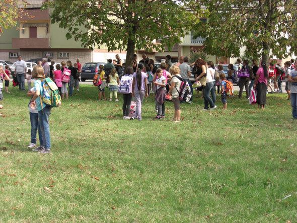 PRIMO GIORNO DI SCUOLA IN TRASFERTA A CASTELFRANCO