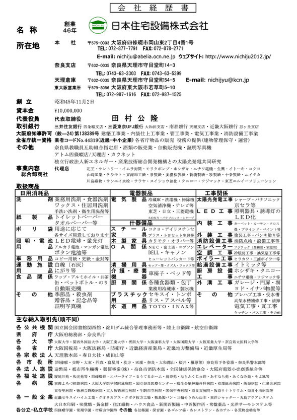 経歴書2013