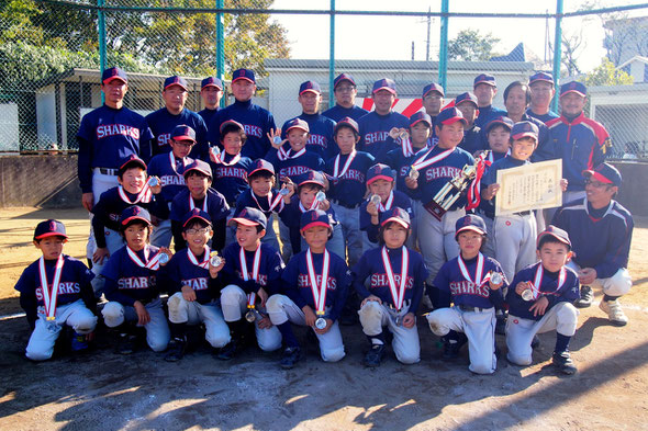 第21回 柏市少年野球低学年秋季大会 準優勝！