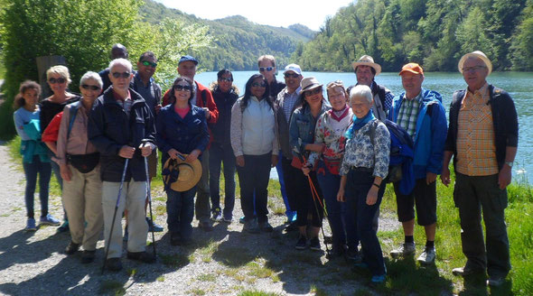 WCC members % friends at our 2016 Hike & BBQ event