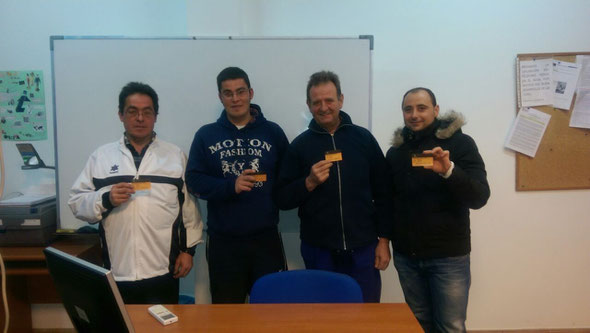 Entrega carnets del curso de Villanueva de los Infantes