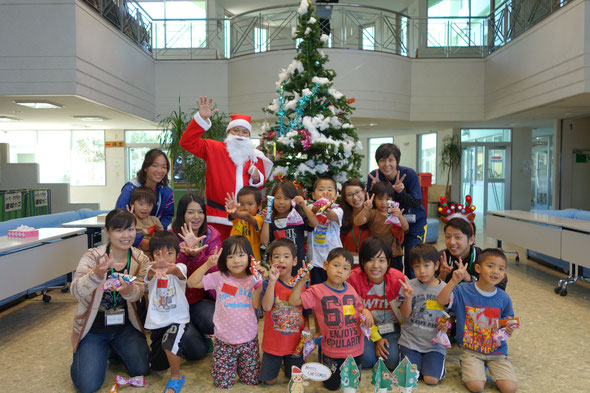 サンタさんとぱしゃり。 はっぴ~クリスマス‼