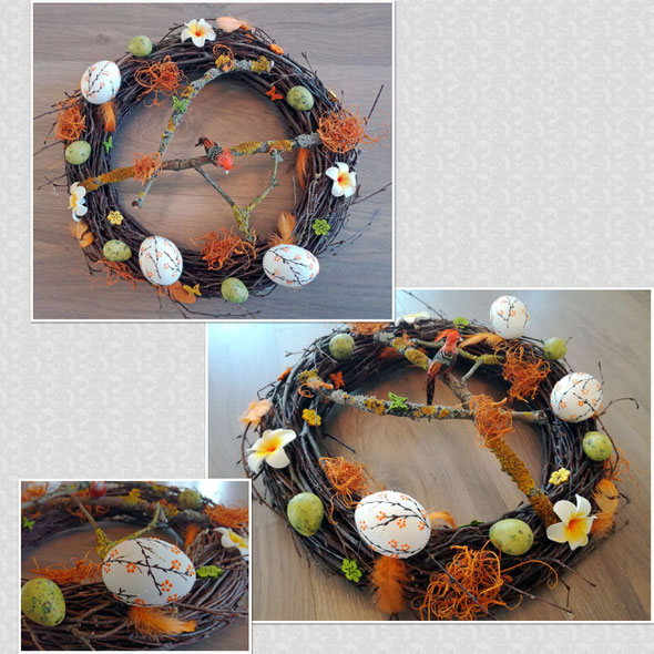 OK 13: wiederverwendbarer Kranz, 40cm, 20€