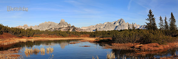 GER02f - Gerzkopf mit Blick zur Bischofsmütze und Torstein (Dachstein)