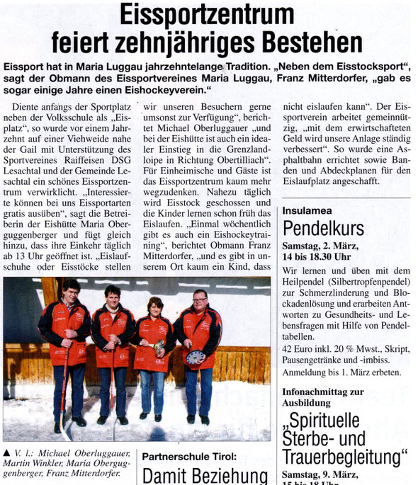 OBERKÄRNTNER VOLLTREFFER, 25. Feb. 2013